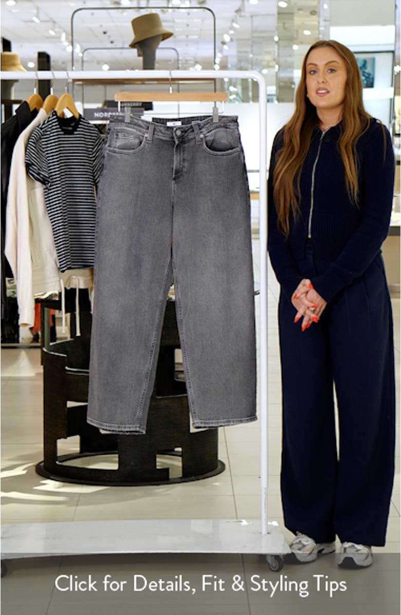 Mid Rise Baggy Barrel Jeans, sales video thumbnail