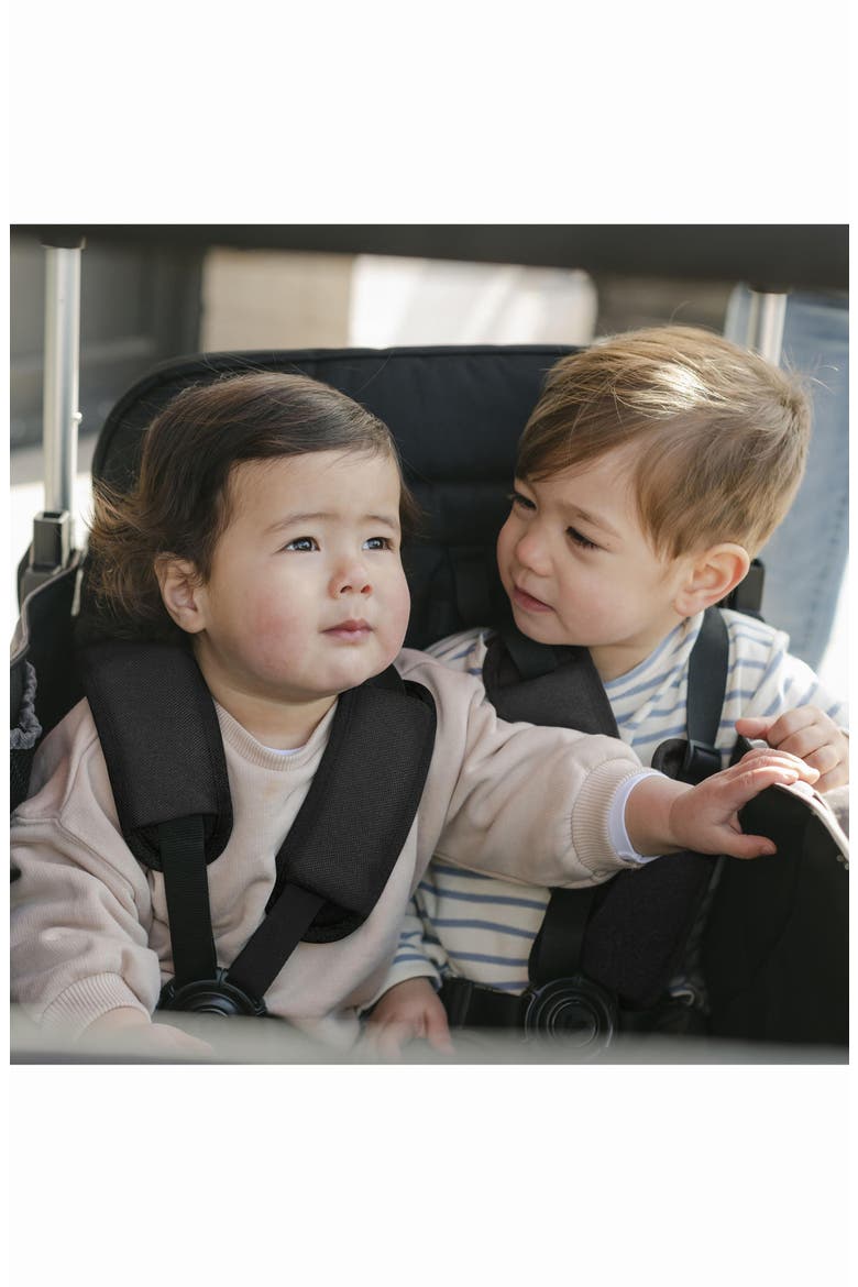 caravan™ Stroller Wagon Double Seat Kit, Alternate, color, BLACK