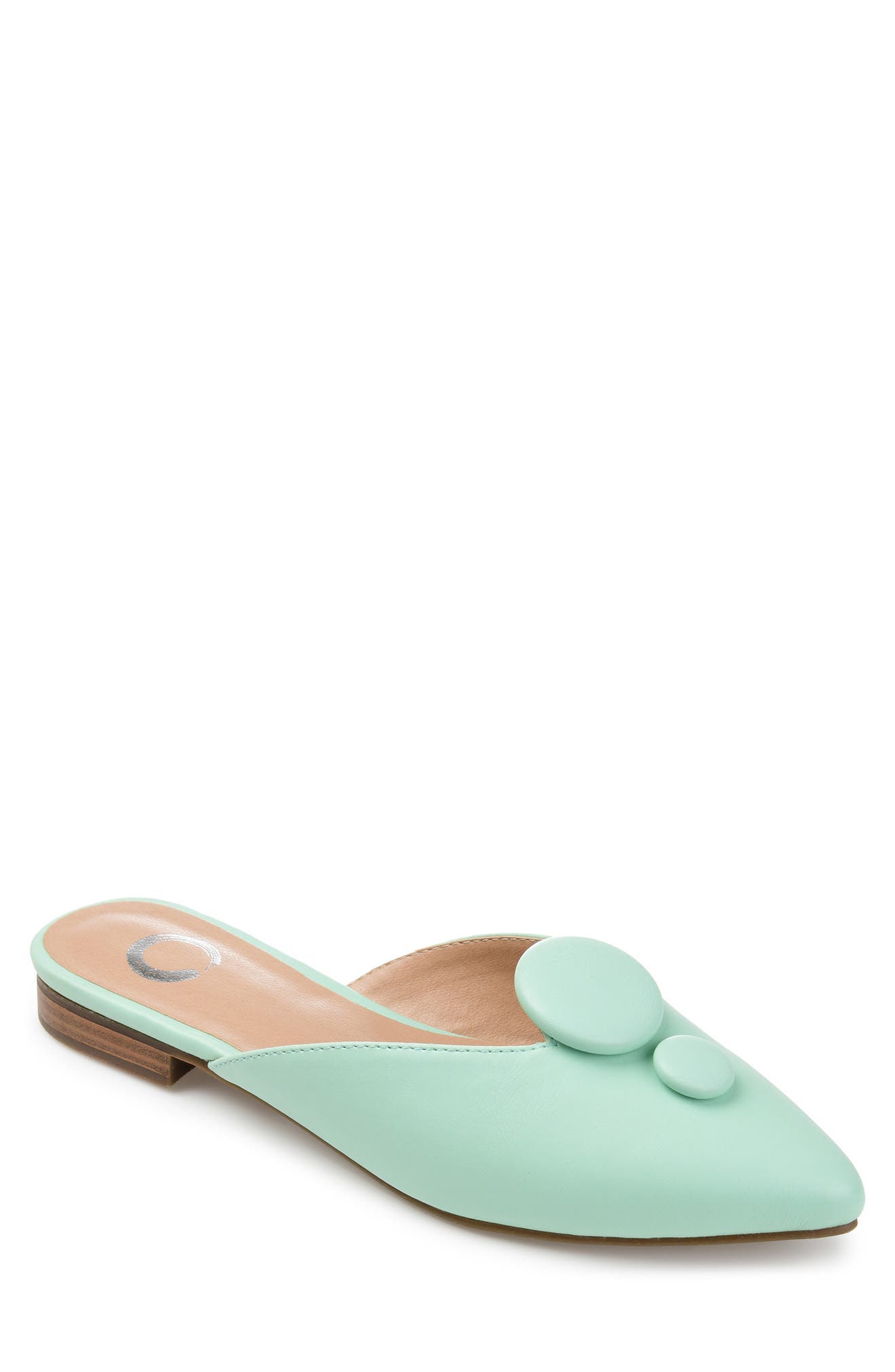 Journee Collection Mallorie Almond Toe Mule