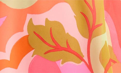 ELIZA J ELIZA J FLORAL PRINT TIERED RUFFLE SLEEVELESS MAXI DRESS