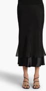 Khaite Monina Layered Effect Skirt