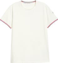 Moncler Tipped Cotton Stretch Jersey T-Shirt