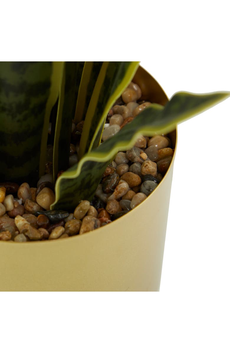 Novogratz Artificial Potted Snake Plant, Alternate, color,