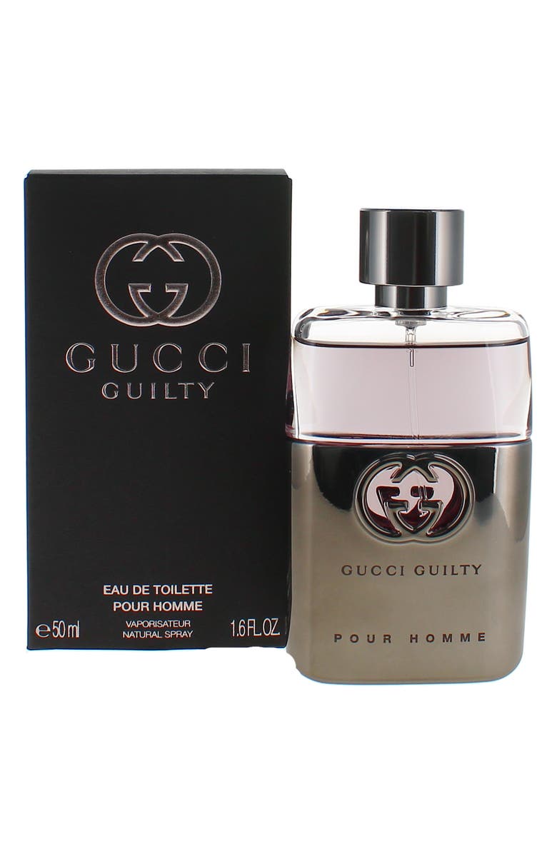 Gucci Guilty Eau de Toilette Pour Homme, Main, color, 