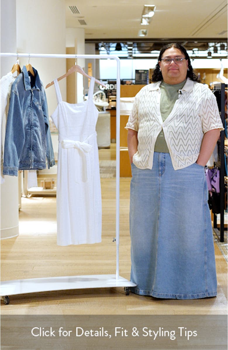 Embroidered Cotton Sundress, sales video thumbnail