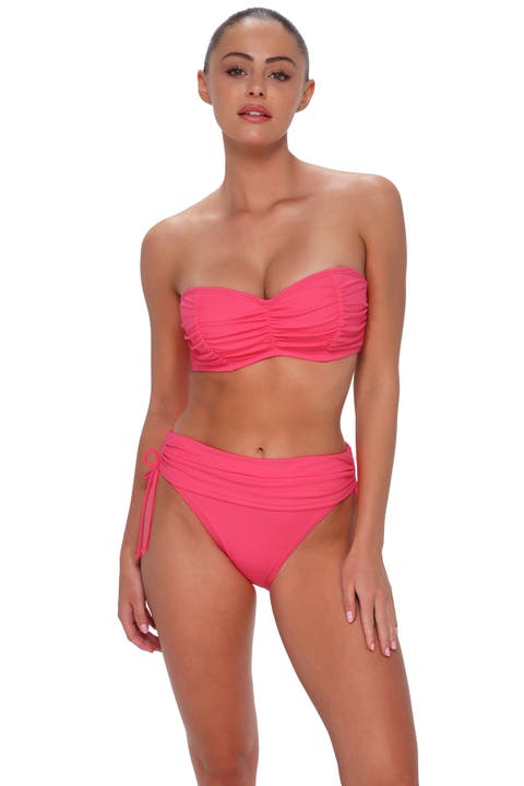 Loretta Bandeau Bikini Swimsuit Top - D Cup