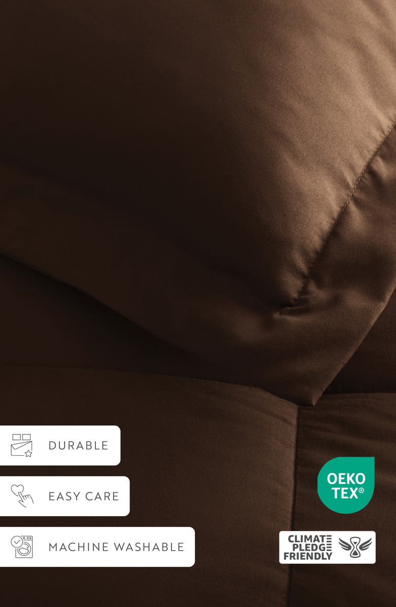 IENJOY HOME Premium Comforter & Sheet Bed In A Bag Set, Alternate, color, Chocolate