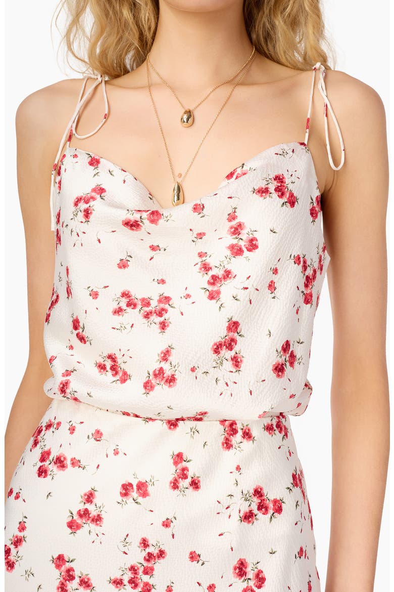 Azra Floral Hammered Satin Camisole, Alternate, color, CANDIED ROSE