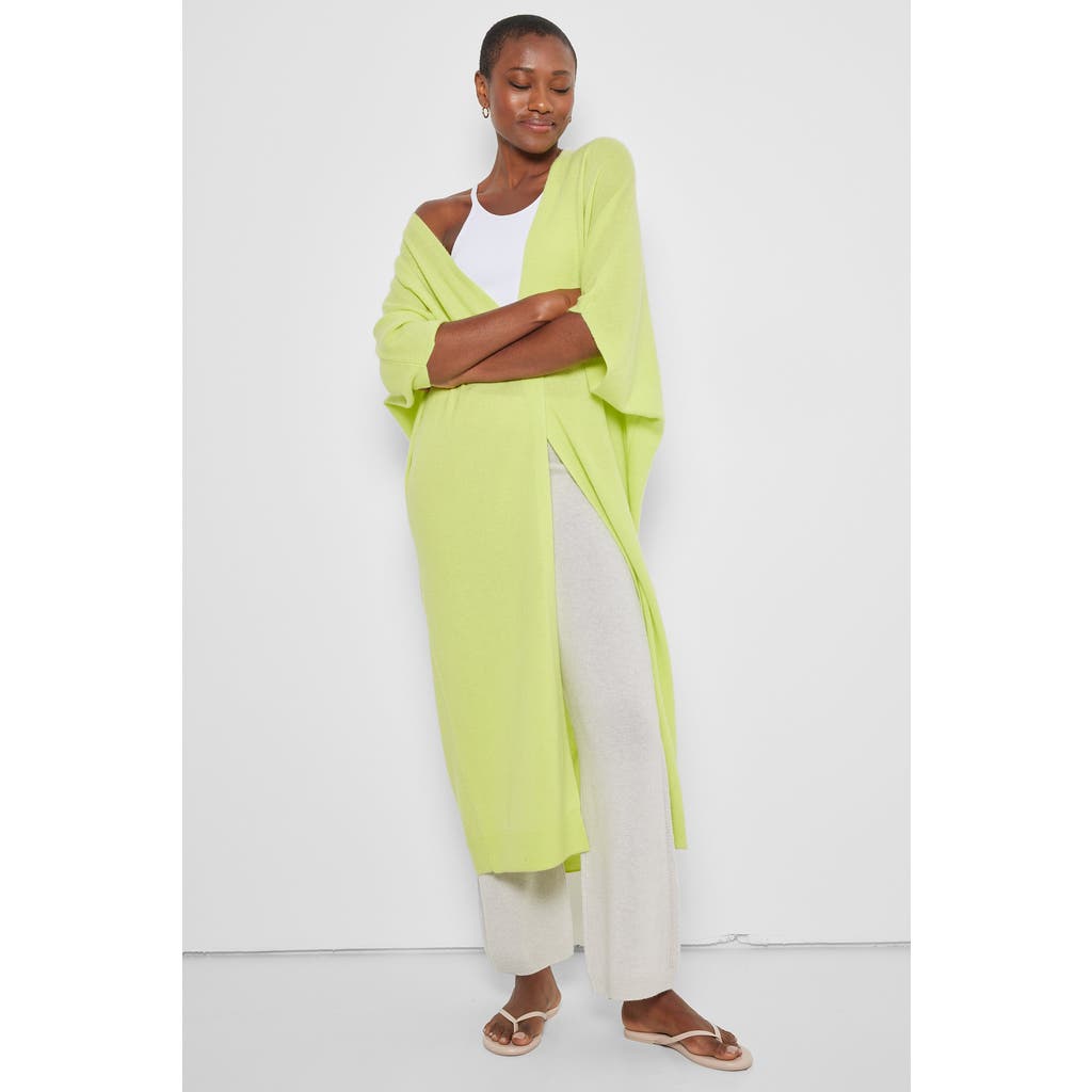 Lisa Todd Uptown Cashmere Duster In Julep