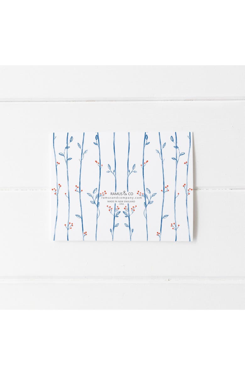 Ramus & Co Thank You Greeting Card Pack (3ct) "Many Thanks Flower Cascade", Alternate, color, Multi-Pack