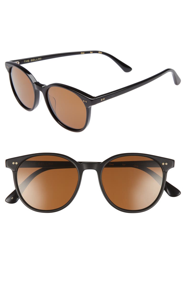 TOMS Bellini 52mm Sunglasses, Main, color, 