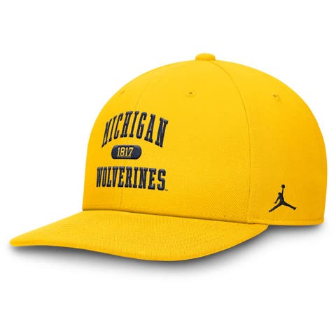 Men's Jordan Brand  Maize Michigan Wolverines Athletics Pro Adjustable Hat