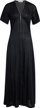Lemaire Jersey Zip Maxi Dress