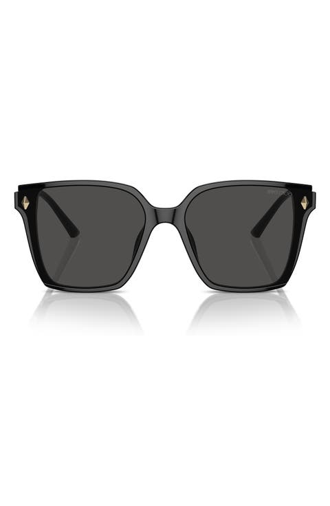 61mm Oversize Square Sunglasses