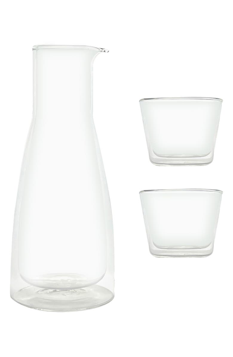 CLOUDNOLA Rocks Glasses & Carafe Set, Main, color, Clear