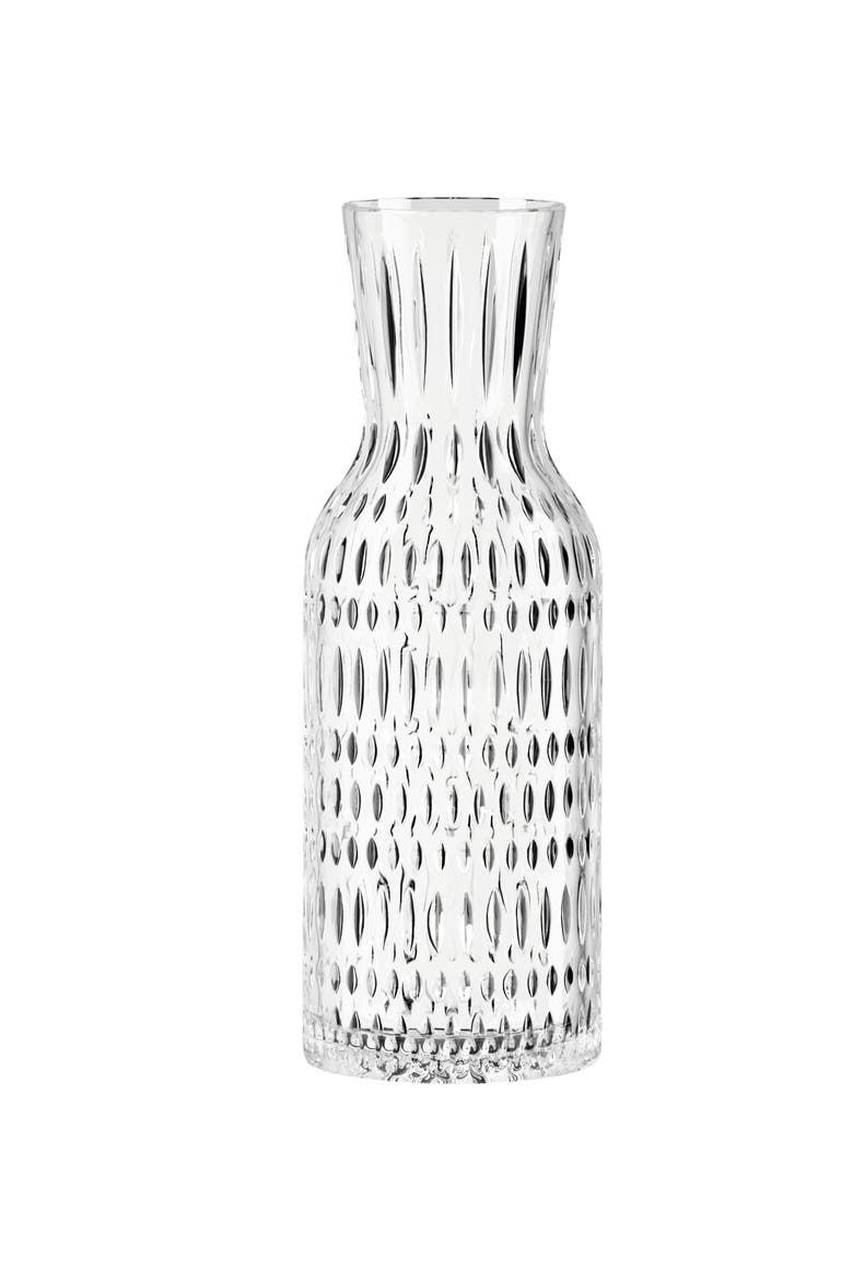 Ethno Glass Carafe, Main, color, Clear
