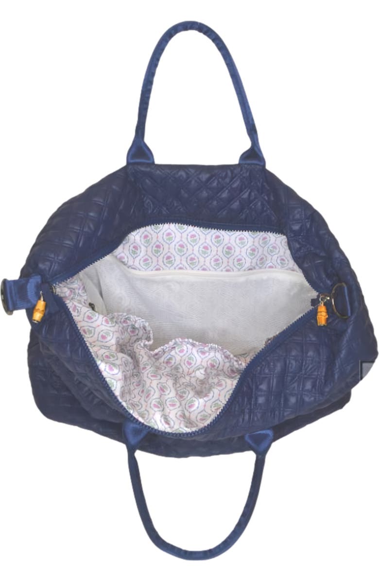 TRVL Design Antibes Overpacker Duffel Bag, Alternate, color, Navy
