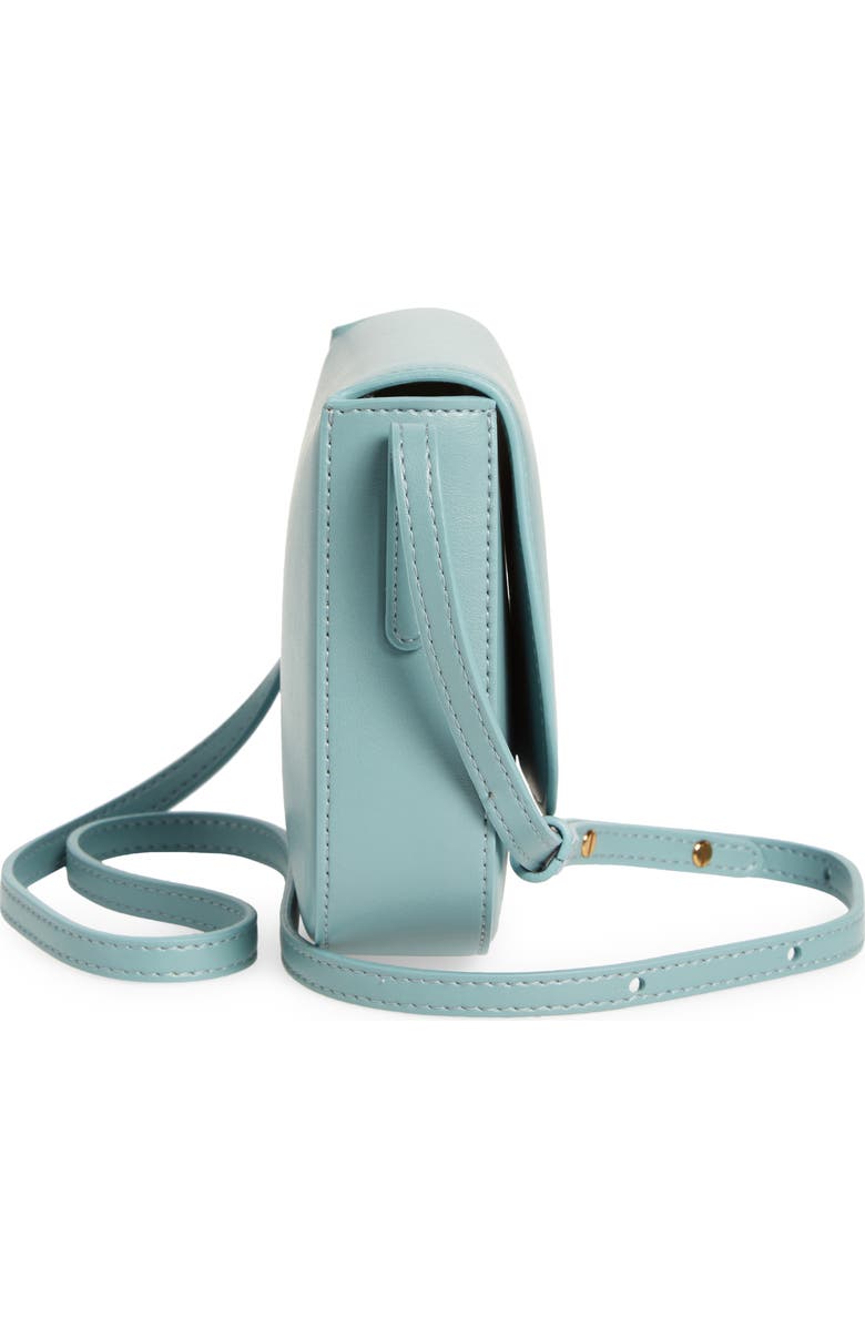 Mansur Gavriel Mini Classic Faux Leather Crossbody Bag, Alternate, color,