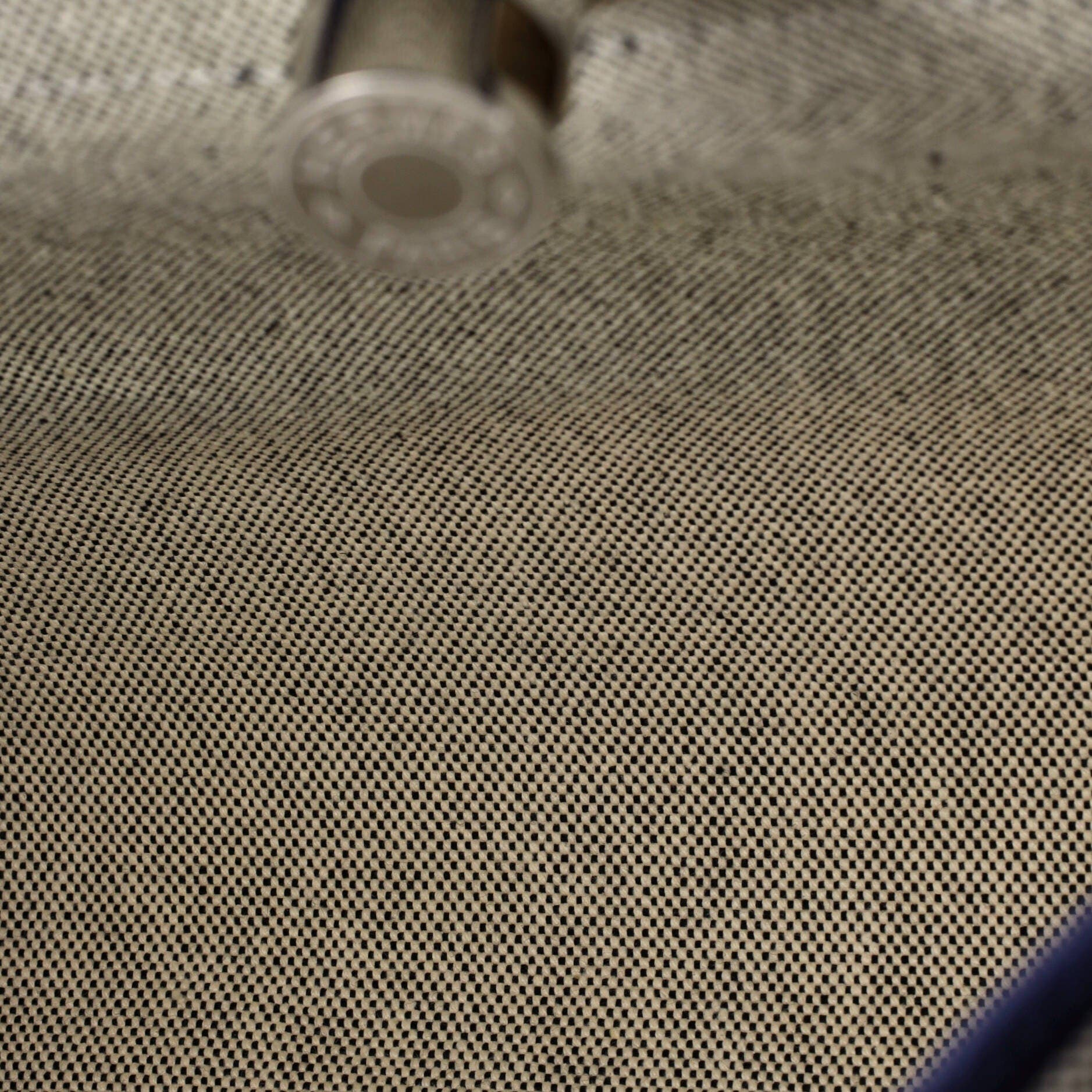 Pre-Owned Hermes Herbag Zip Relief Brides de Gala Toile and Leather 31, Alternate, color, Bleu Saphir