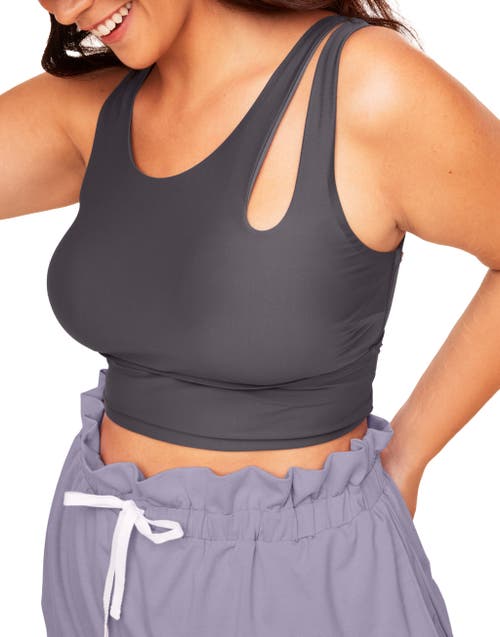 Adore Me Irma Lounge Bra In Gray