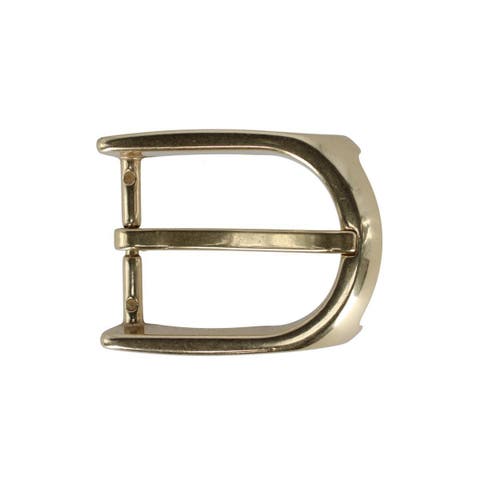 35mm Italian Solid Brass Substantial Elegance Harness Belt Buckle