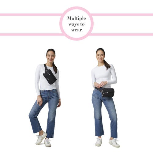 Baggallini Securtex Anti-theft Belt Bag Sling