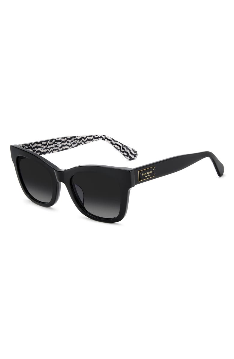 Kate Spade New York dee 51mm gradient square sunglasses, Alternate, color,