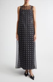 Emilia Wickstead Layered Polka Dot Silk Organza Dress