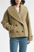 Burberry Caitlin Short Peacoat