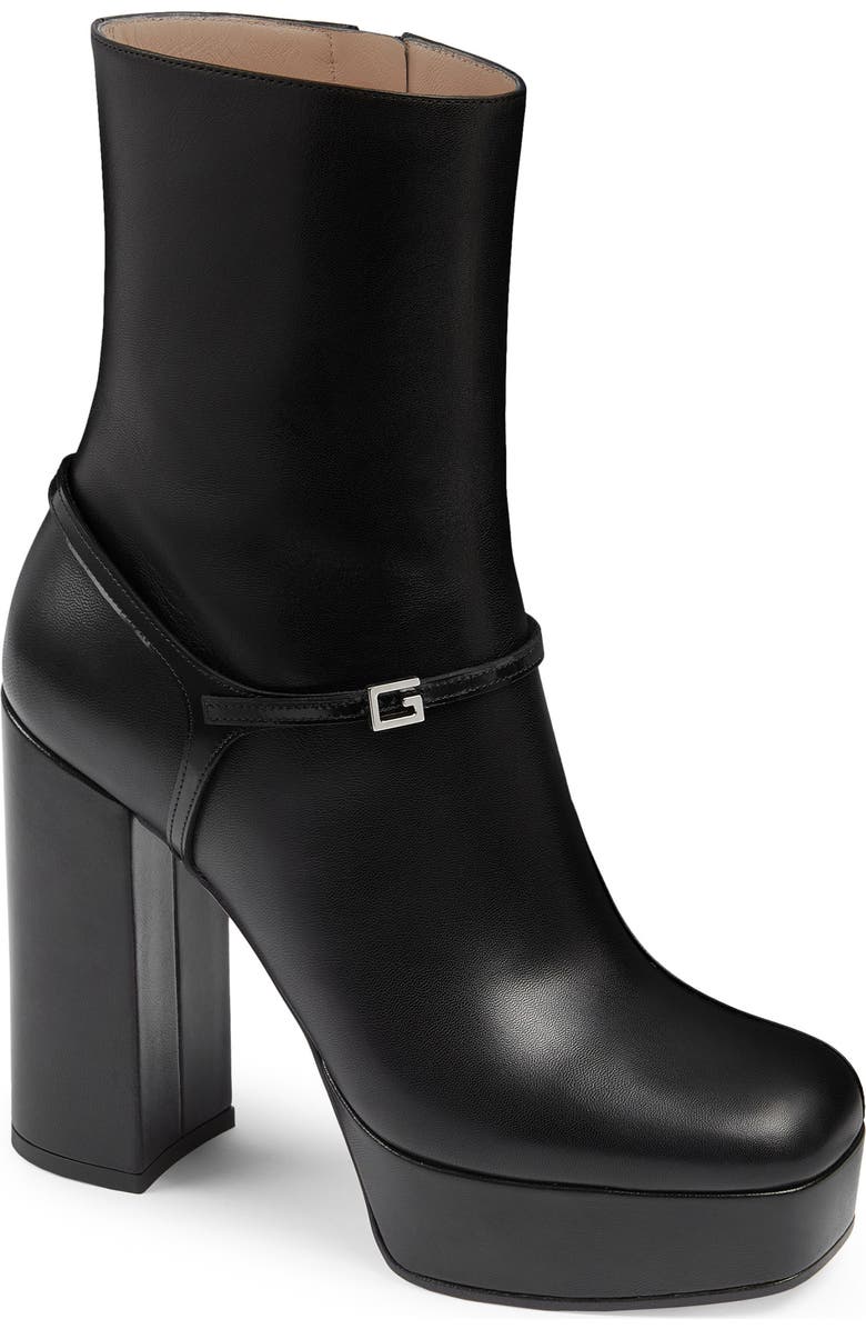 Gucci XXMM Tiarah Platform Bootie, Main, color,