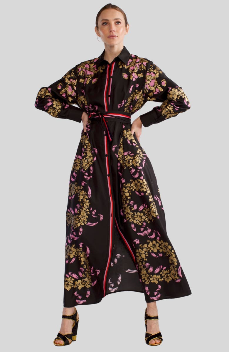 Cynthia Rowley Marseille Shirt Dress, Alternate, color, 