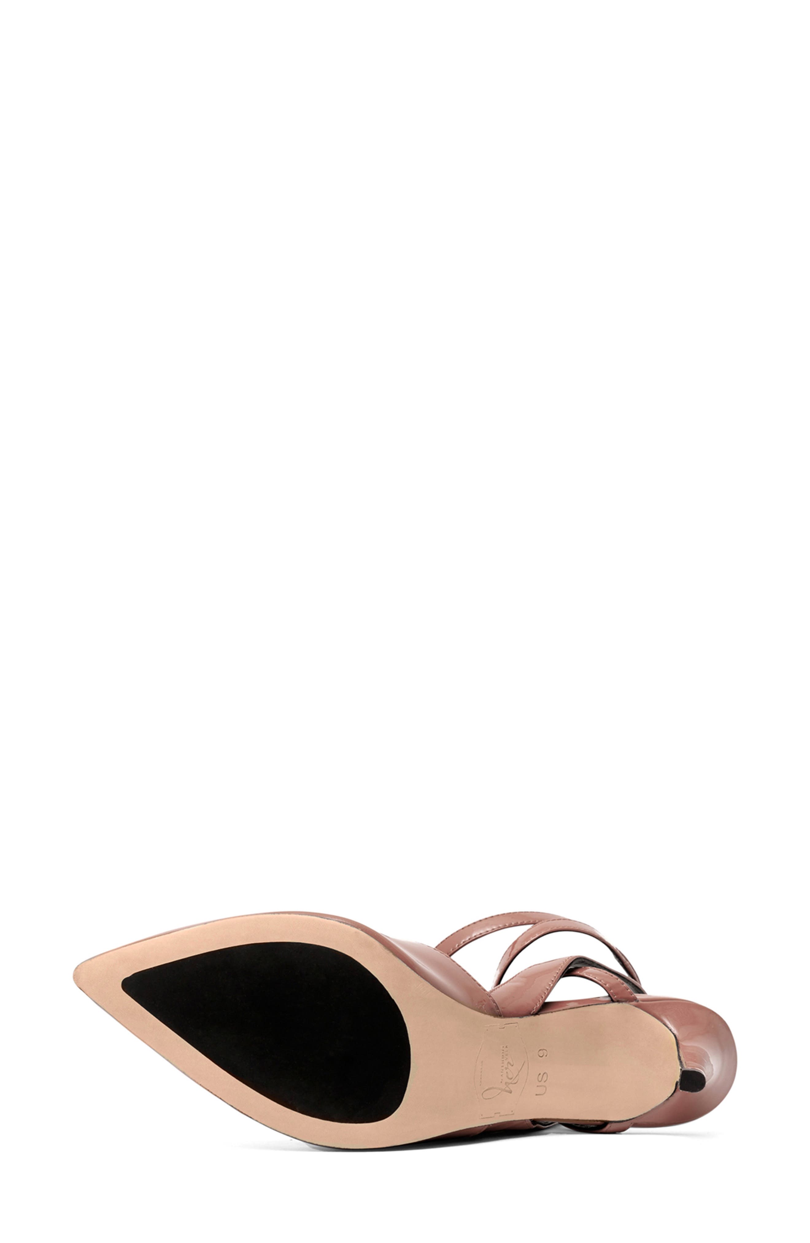 Ava Wrap Ankle Strap Pump, Alternate, color, MID PINK