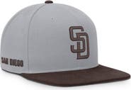 Nike Men's Nike Gray/Brown San Diego Padres Primetime Pro Dri-FIT Snapback Hat