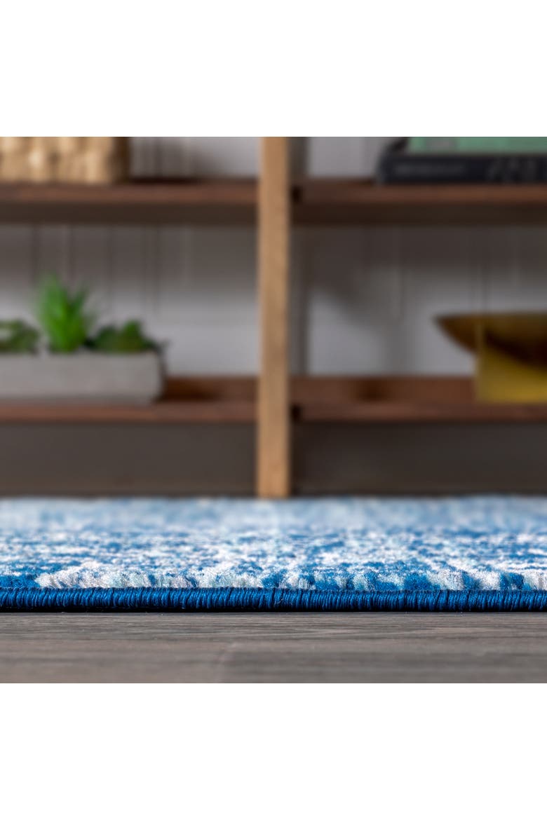 Modern Persian Boho Vintage  Area Rug, Alternate, color, Blue/Gray