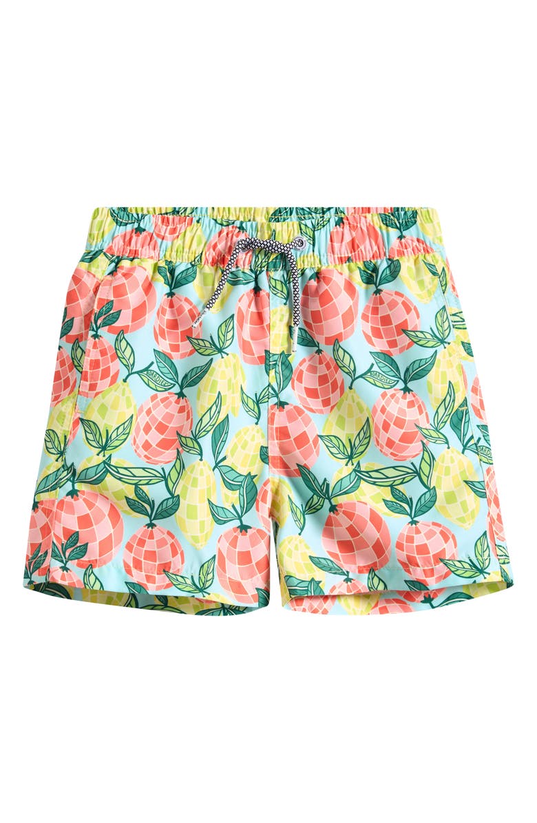 Boardies Kids' Citrus Disco Swim Trunks, Main, color, Multi