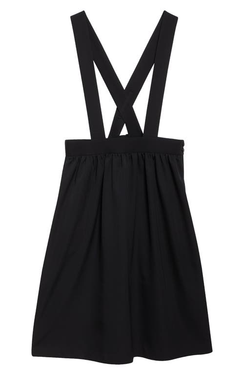 COMME DES GARCONS GIRL COMME DES GARÇONS GIRL WOOL GABARDINE PINAFORE DRESS