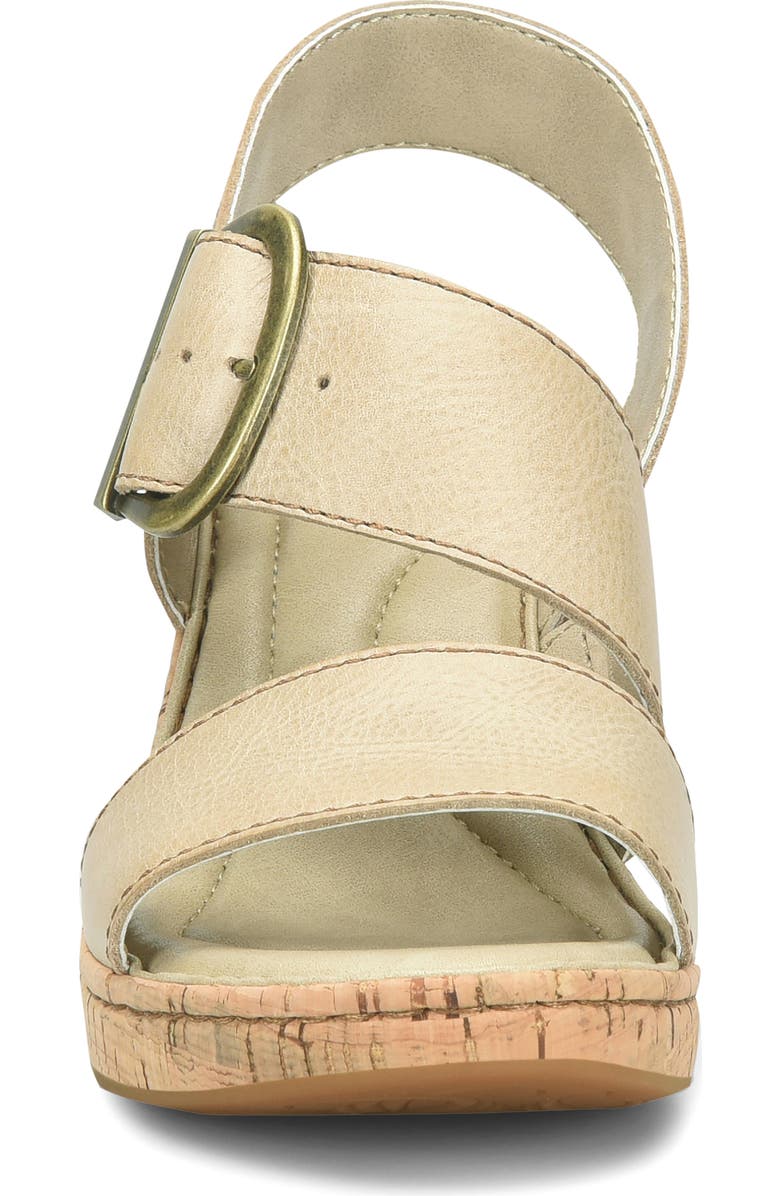 Børn Sapphire Platform Slingback Sandal, Alternate, color, Grey Leather