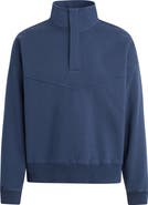 Hudson Jeans Passion Quarter-Snap Top