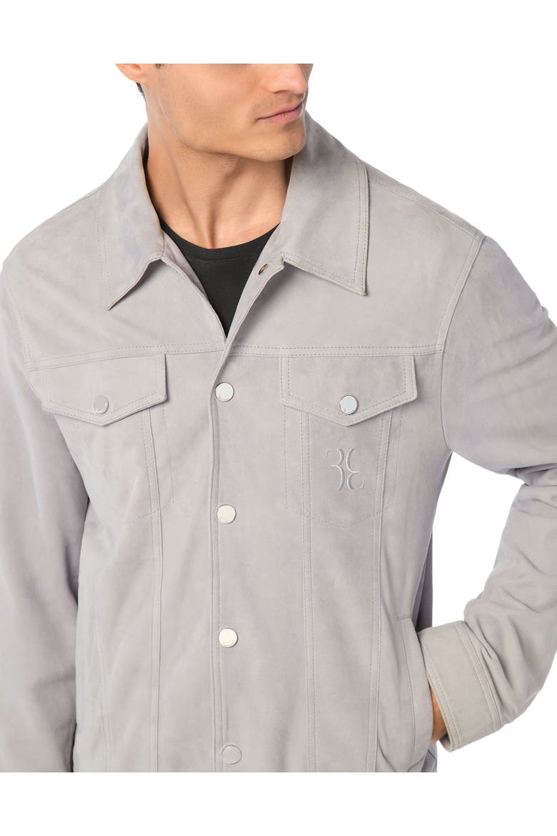 Jacket Suede Men, Alternate, color, lightblue