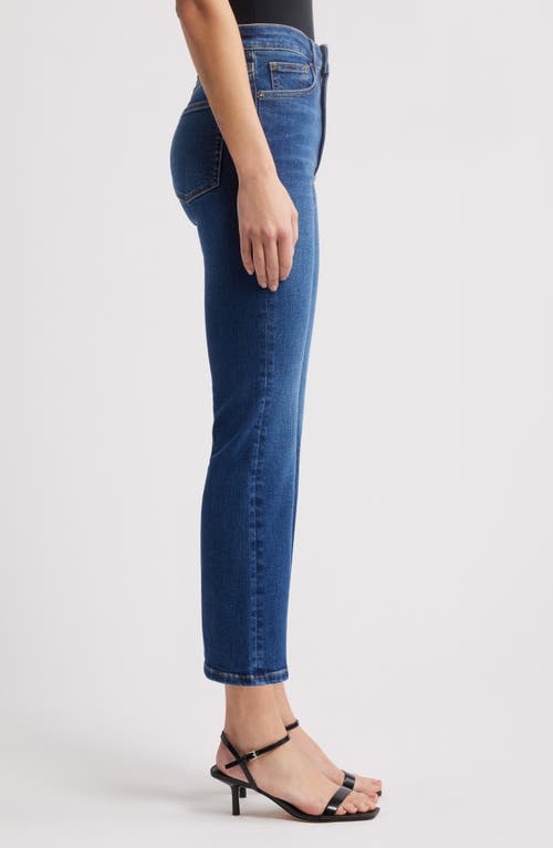 Frame The Reboot High Waist Crop Flare Jeans In Femma