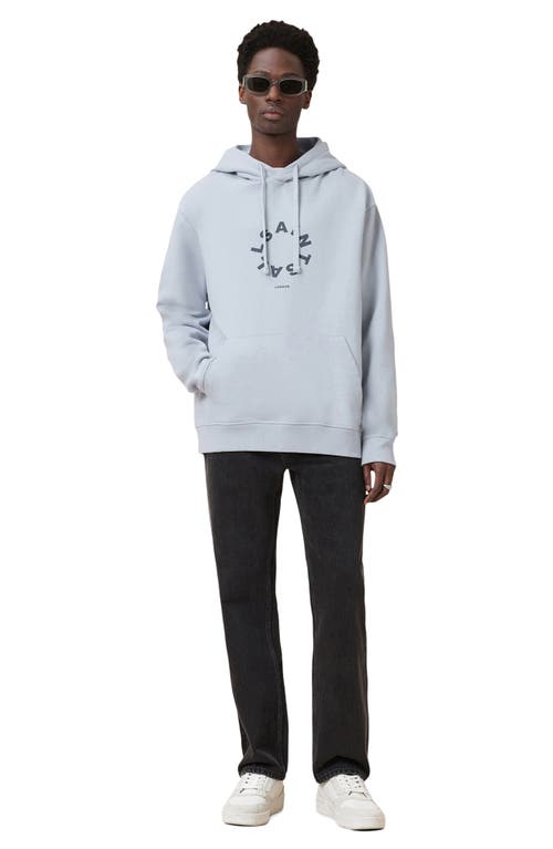 Allsaints Tierra Logo Graphic Hoodie