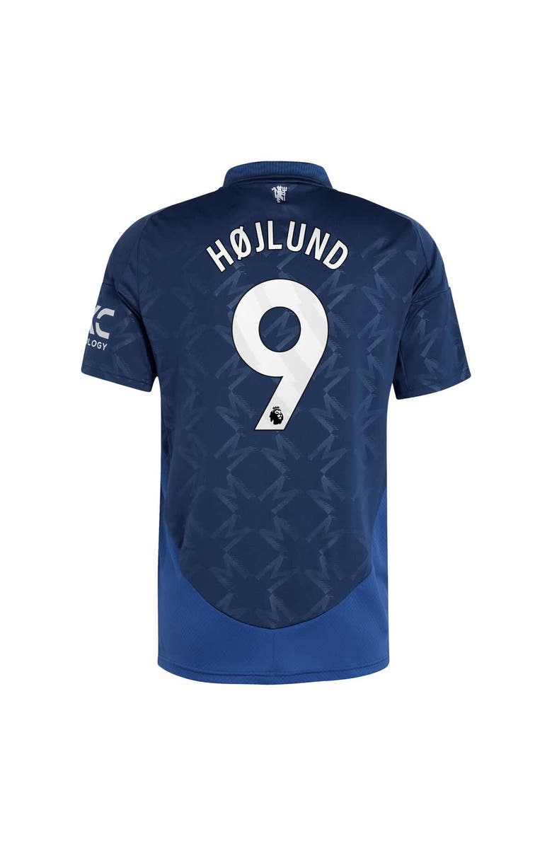 adidas Men's adidas Rasmus Højlund Navy Manchester United 2024/25 Away Replica Player Jersey, Alternate, color, 