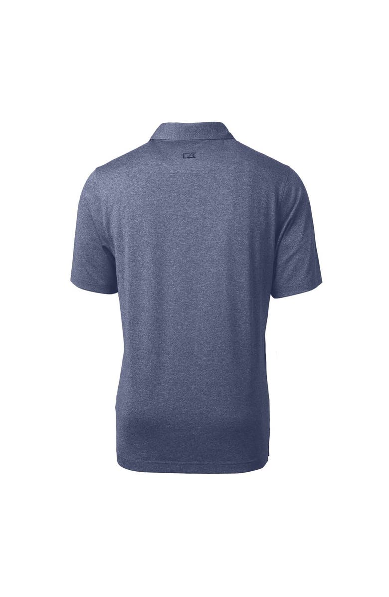 Cutter & Buck Men's Cutter & Buck Heathered Navy Chicago Bears Forge Stretch Polo, Alternate, color, 
