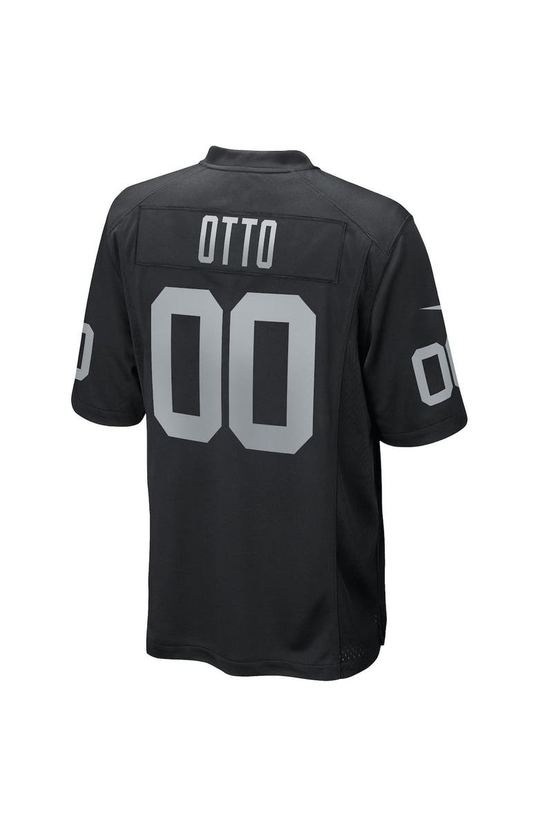 Nike Men's Nike Jim Otto Black Las Vegas Raiders Game Retired Player Jersey, Alternate, color,