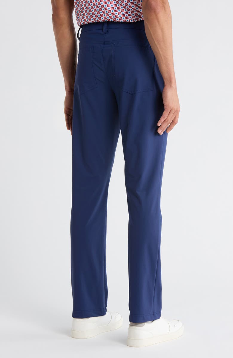 Callaway スリムフィット ネイビーパンツ Callaway Five-Pocket Straight Leg Pull-On Pants | Nordstromrack
