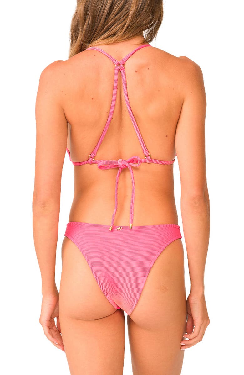 PQ SWIM Sarah Bikini Bottoms, Alternate, color, Cranberry