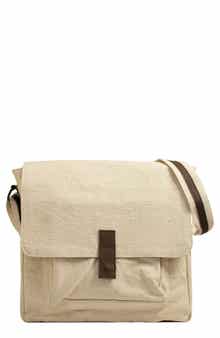 VINTAGE ADDICTION Canvas Crossbody Bag