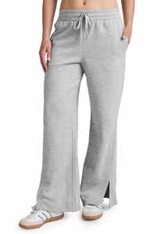 Beyond Yoga LuxeFleece Side Slit Wide Leg Pants