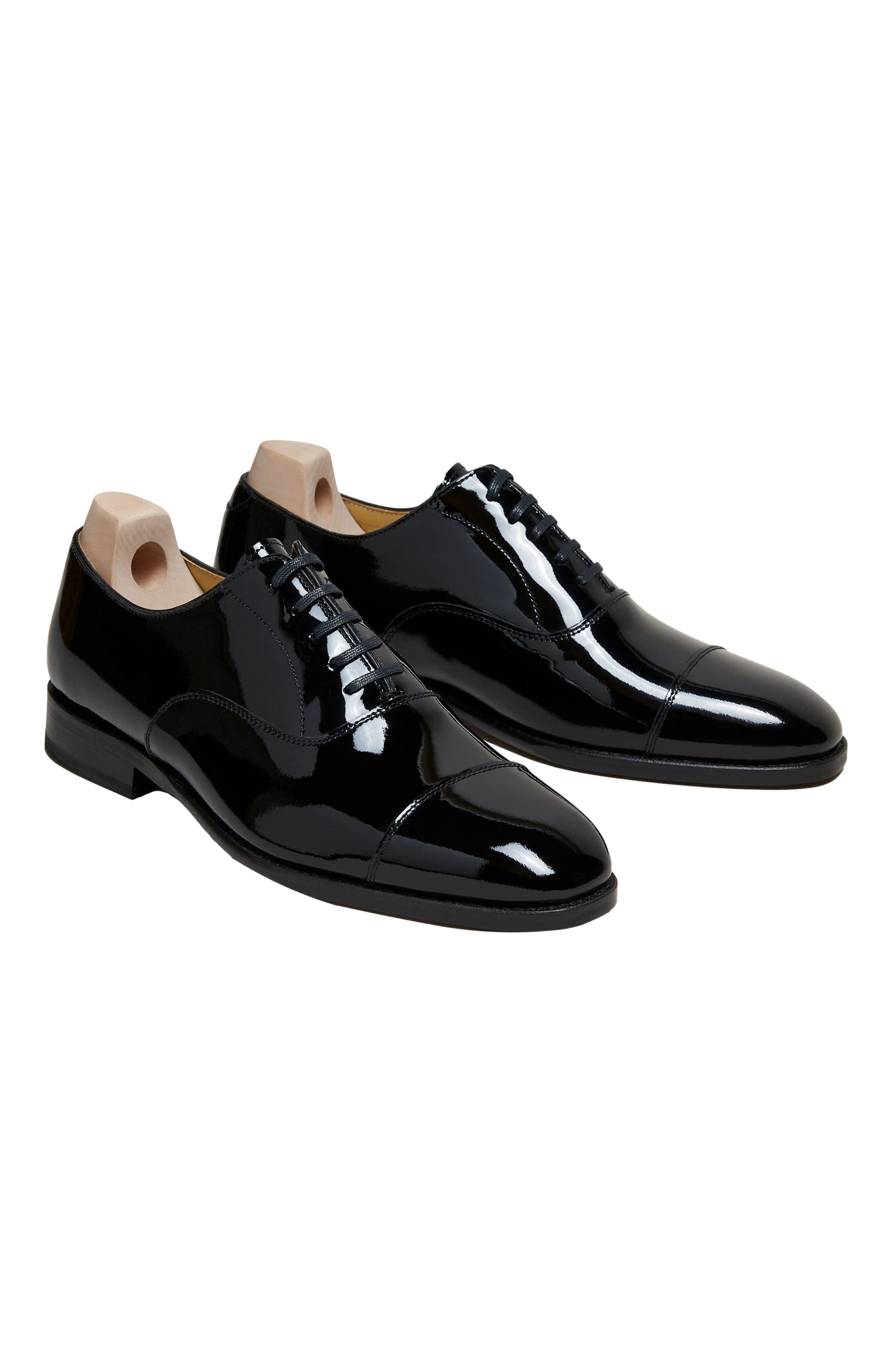 Myrqvist Vinterviken Oxfords, Alternate, color, Black Patent