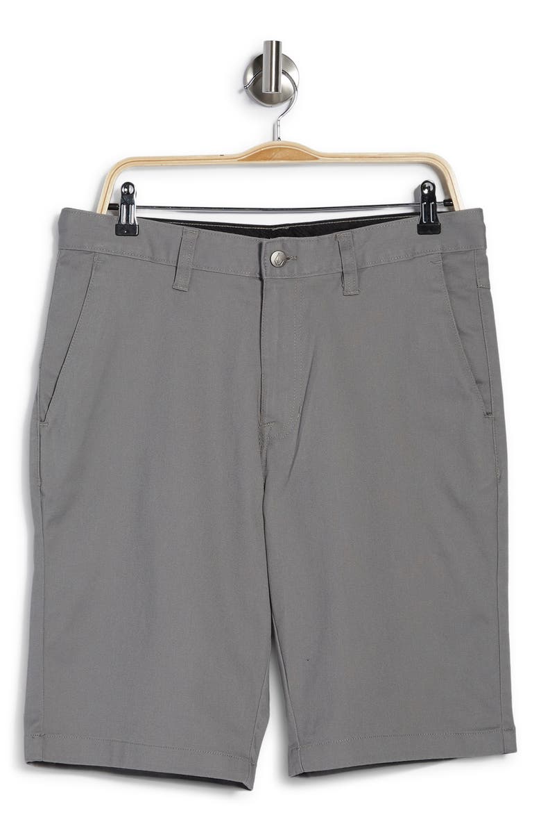 Volcom Monty Stretch Shorts, Alternate, color, Moonbeam 27